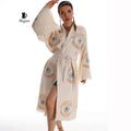 Evil Eye Inspired Blue Caftan - Wholesale Boho Chic Essential