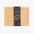 Bamboo Wood Cutting Board: Small – (11.8” x 9.05”) Durable, Eco-Friendly Chopping Board