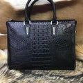Crocodile Handbag Handmade Laptop Bag Luxury Briefcase Men's