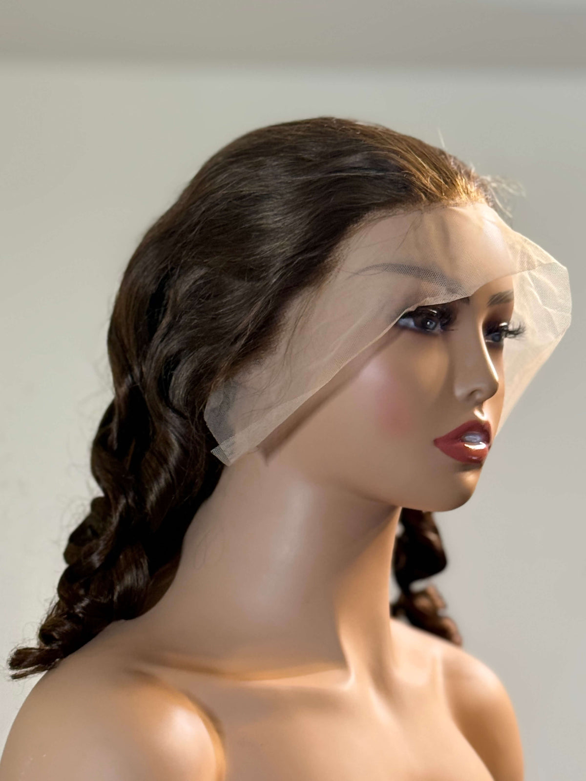 Brown Sugar Bounce – Loose Wave Lace Front Wig (Chocolate Brown)