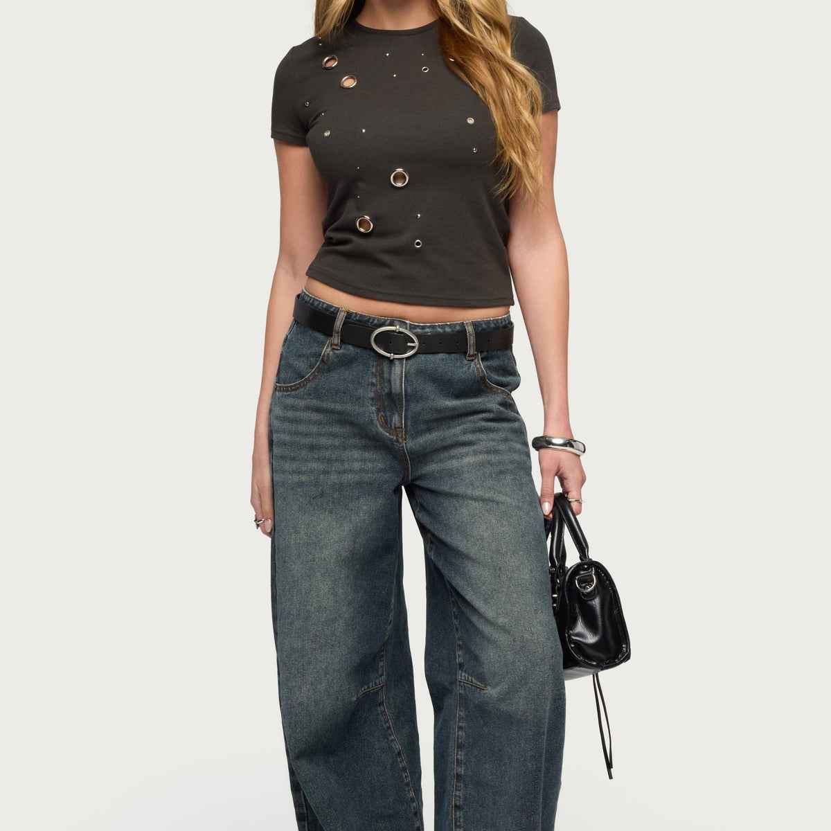 Summer Slim-fit Cropped T shirt MUNSIEUR New Arrivals