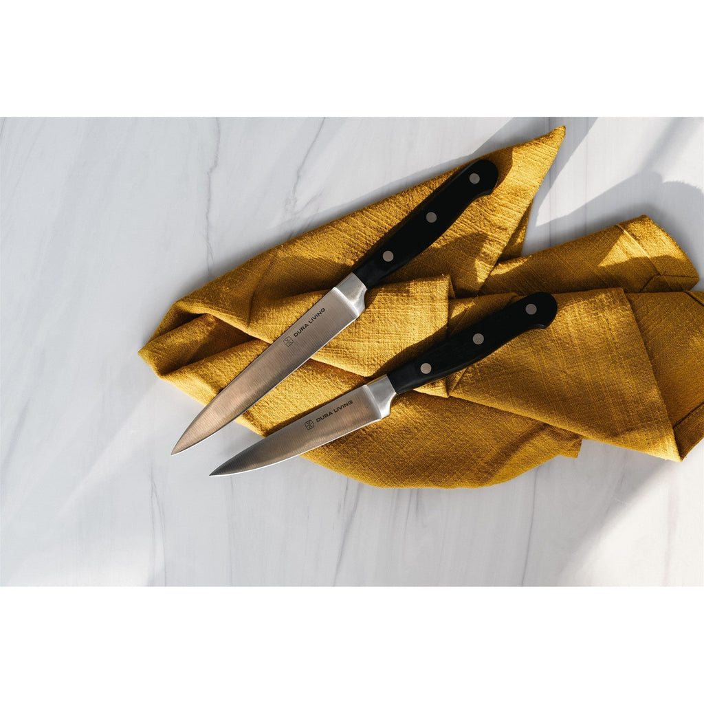 Superior 2-Piece Kitchen Knife Set - Black