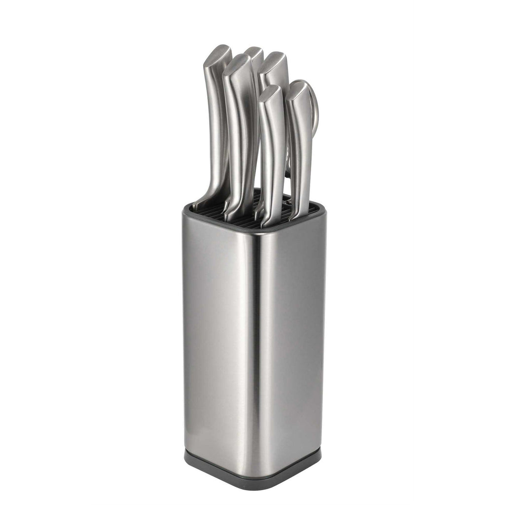 Universal Knife Block Holder, Silver