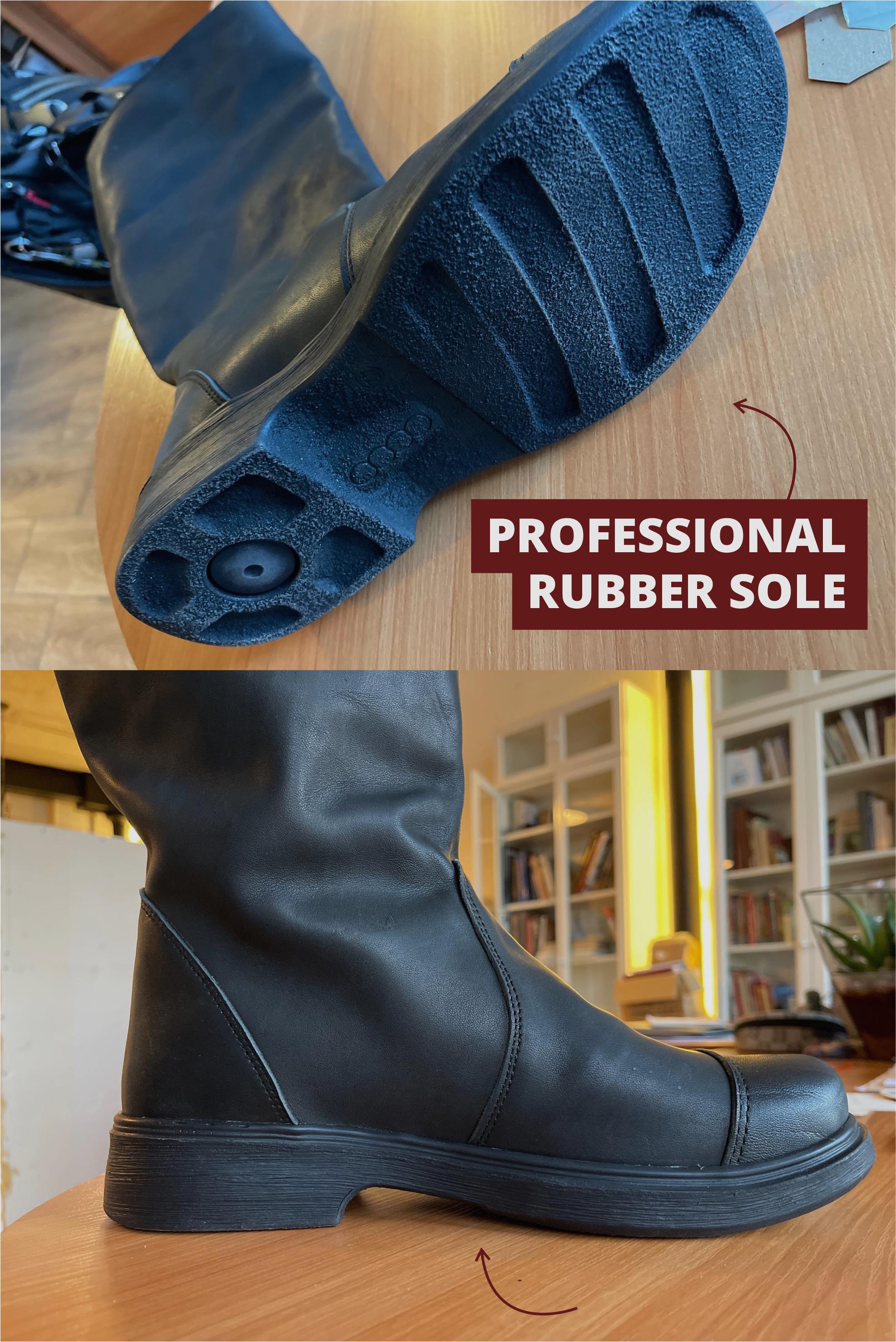 Brown High Leather Boots "Aragorn"