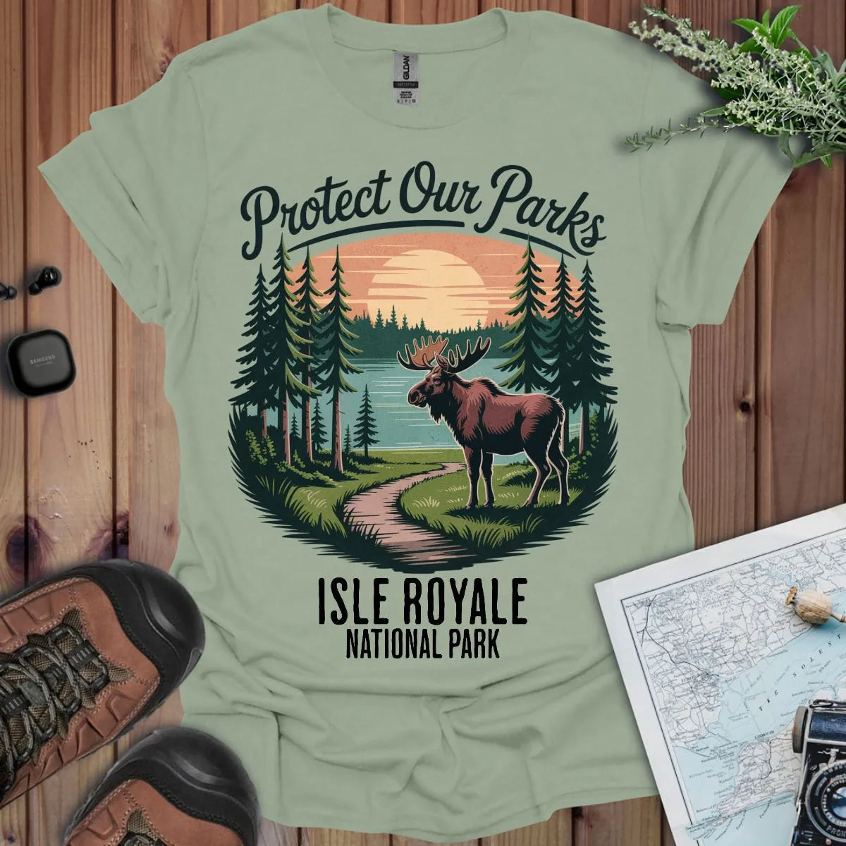 Protect Our Parks Isle Royale T-Shirt