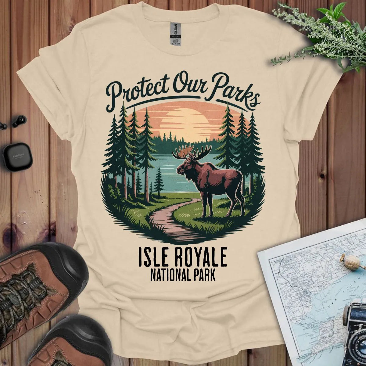 Protect Our Parks Isle Royale T-Shirt