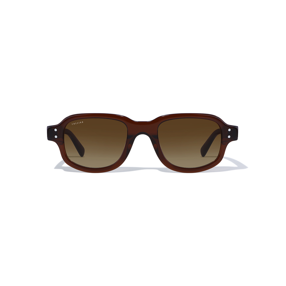 Tres 48mm Rectangle Sunglasses | Brown